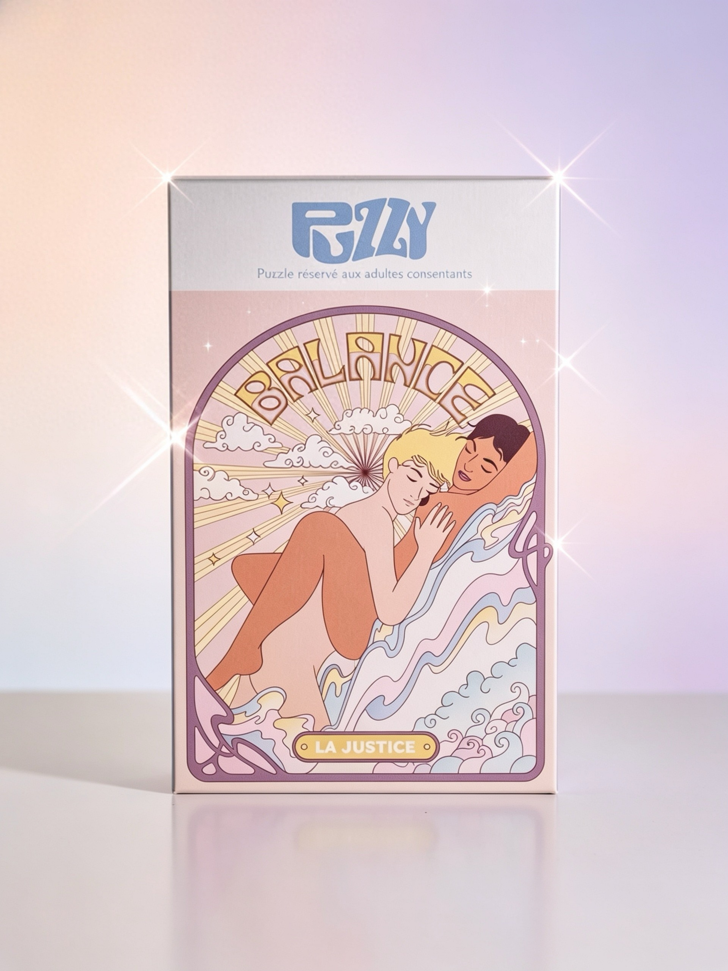 Puzzle érotique Balance La Justice 500 pièces illustration astrologique Puzzy