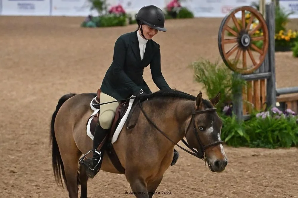 Another shout out goes to Lillie Laskowski and Bubby!! For those who don&rsquo;t know, she had the opportunity to compete at the Marshall + Sterling USHJA Championships at the Las Vegas National Horse Show this week. This pair brought home many ribbo