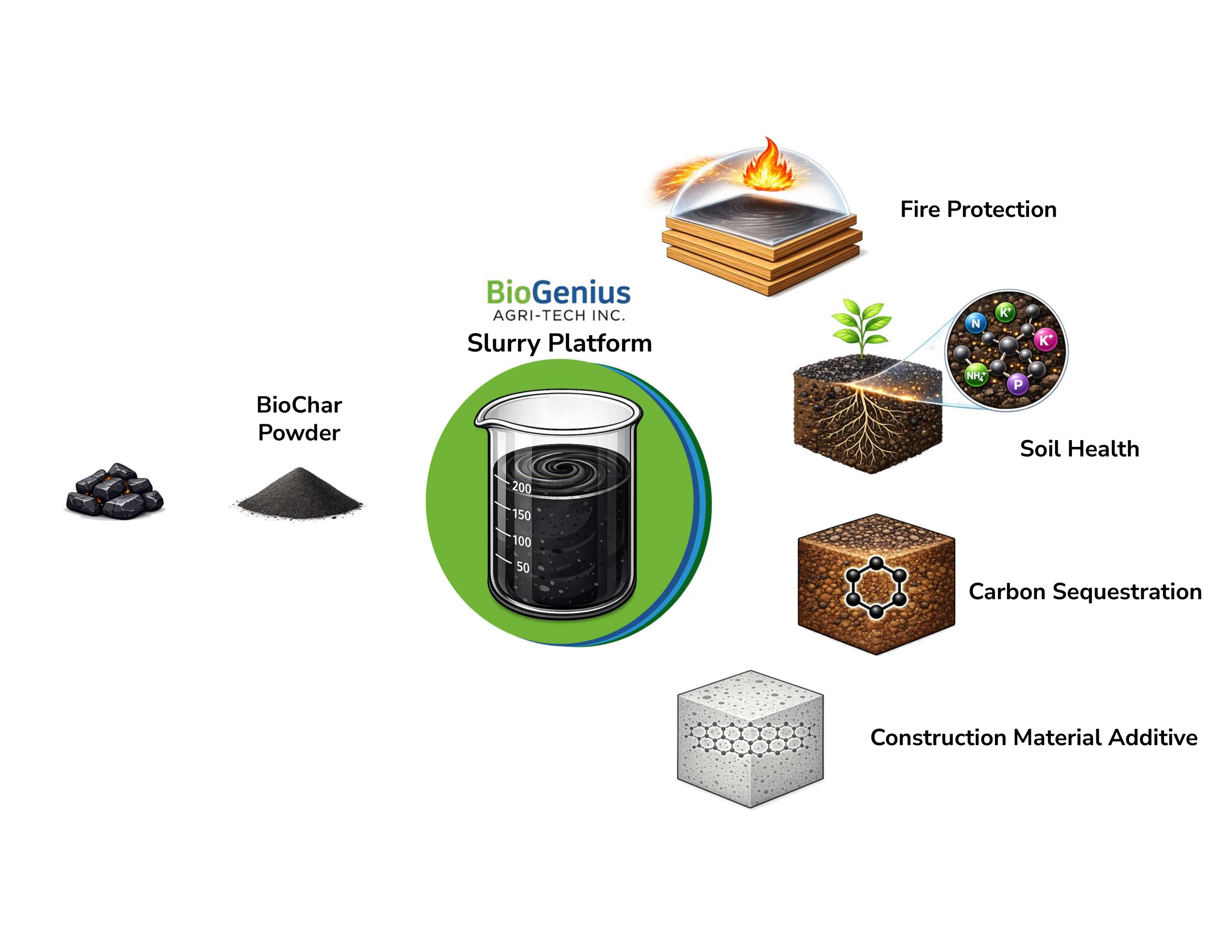 BioGenius Slurry Platform - Multiple Carbon Applications