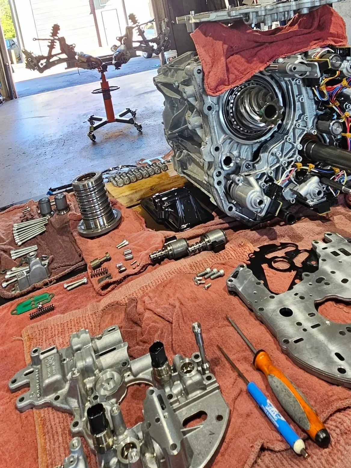 Ferrari california transmission rebuild