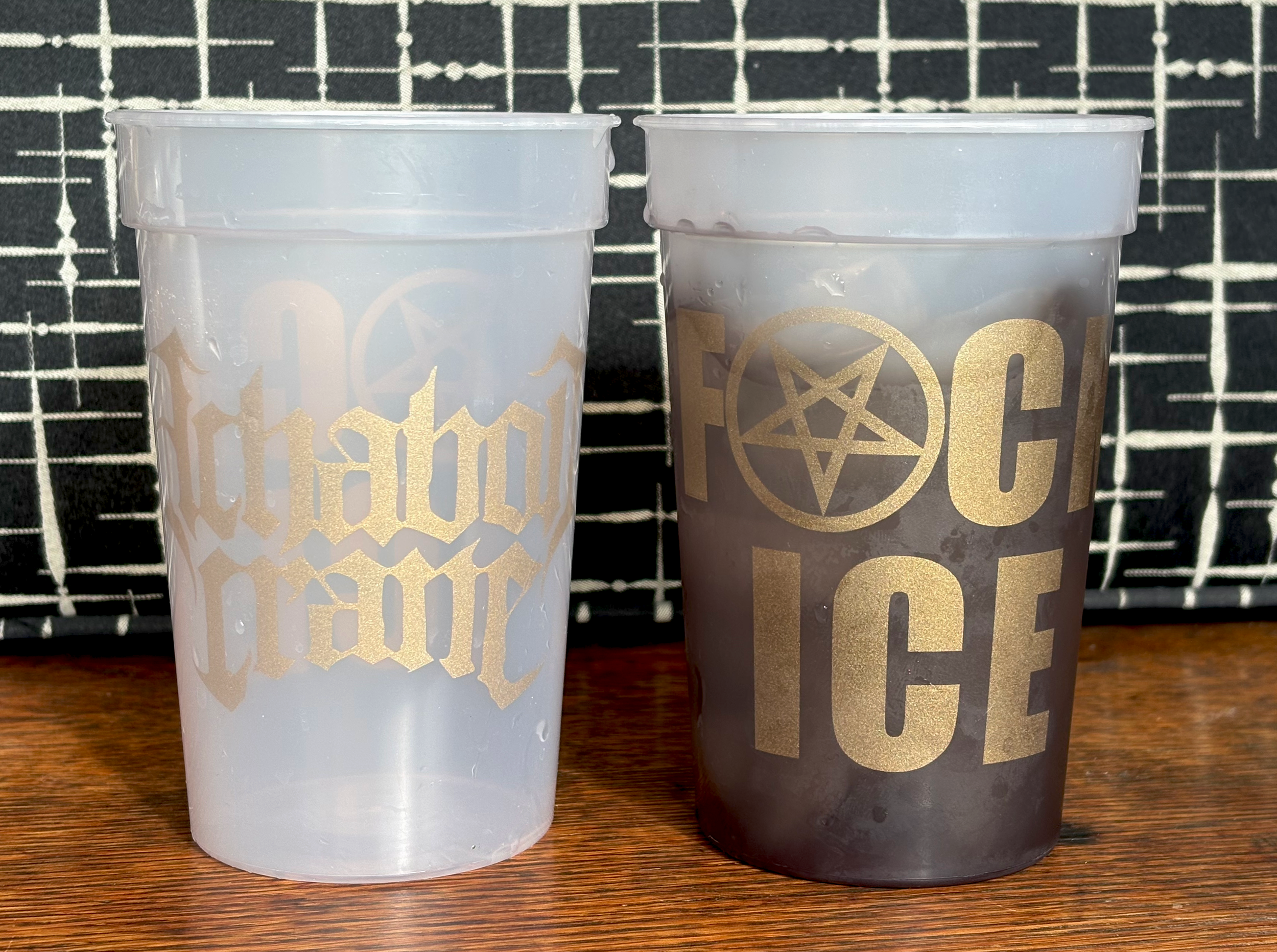 FVCK ICE color-changing tumbler
