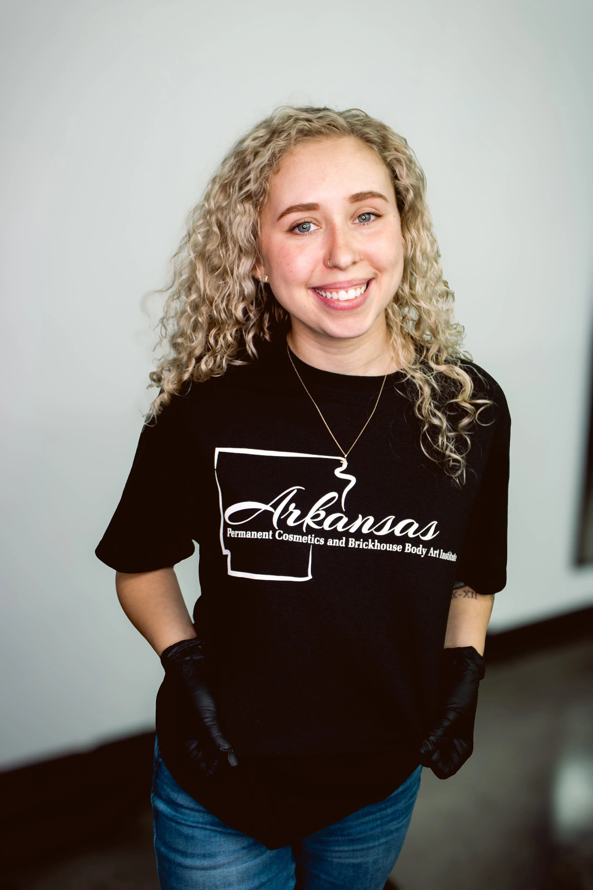 Maliah Limon, assistant instructor at a professional PMU training school