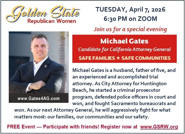 Special Zoom Event: Michael Gates: Candidate For Attorney General