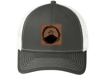 Snapback Trucker Cap with Calvary and Crowns