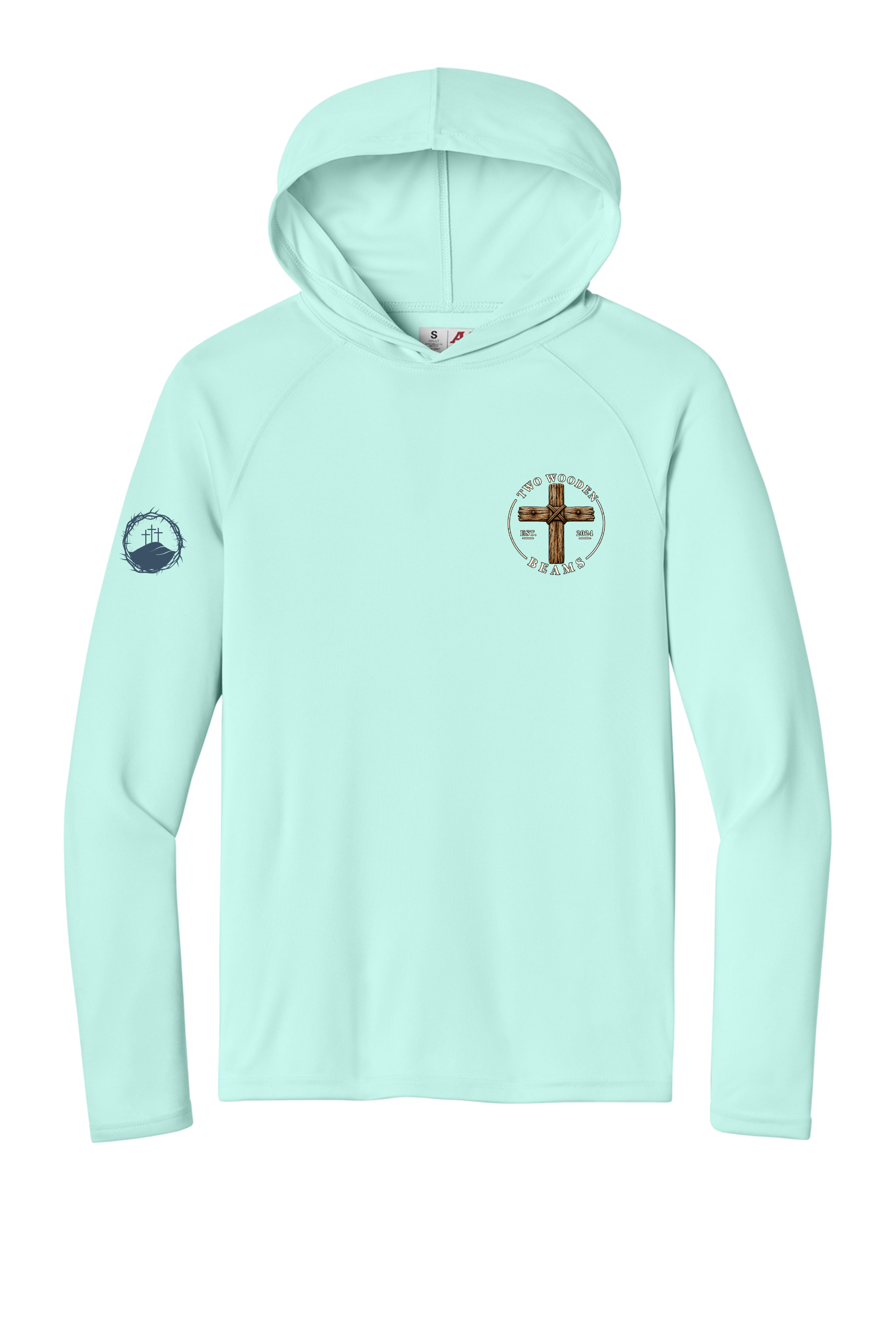 Fishers of men sunshirt pastel green front.png