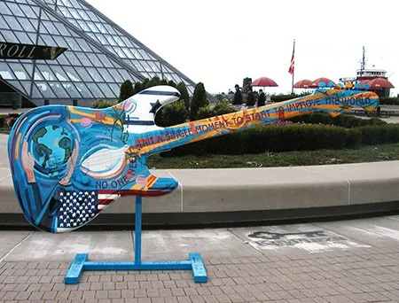 Rock & Roll Hall of Fame and Make-A-Wish Foundation Guitar