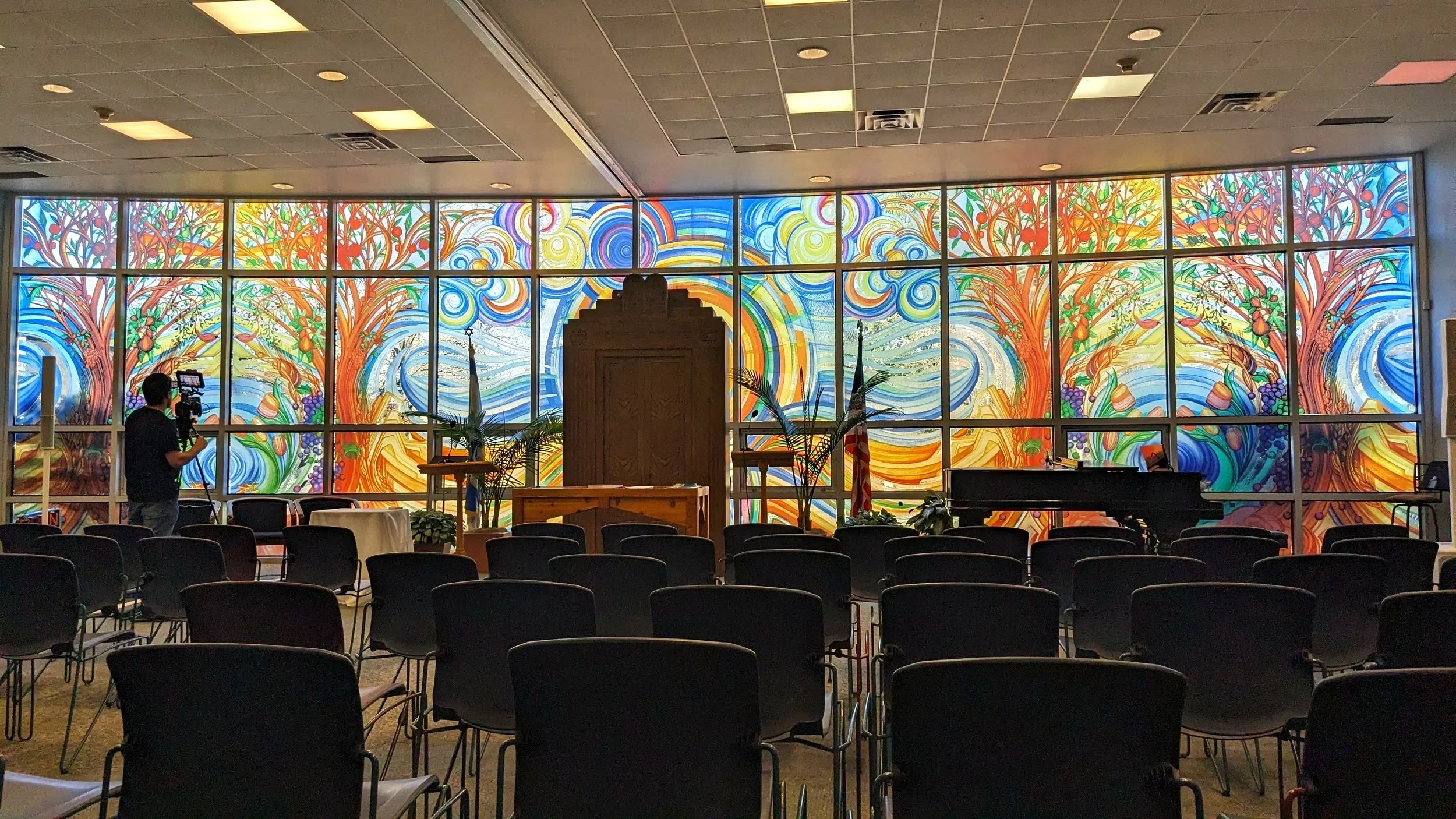 The Fairmount Temple Windows Project