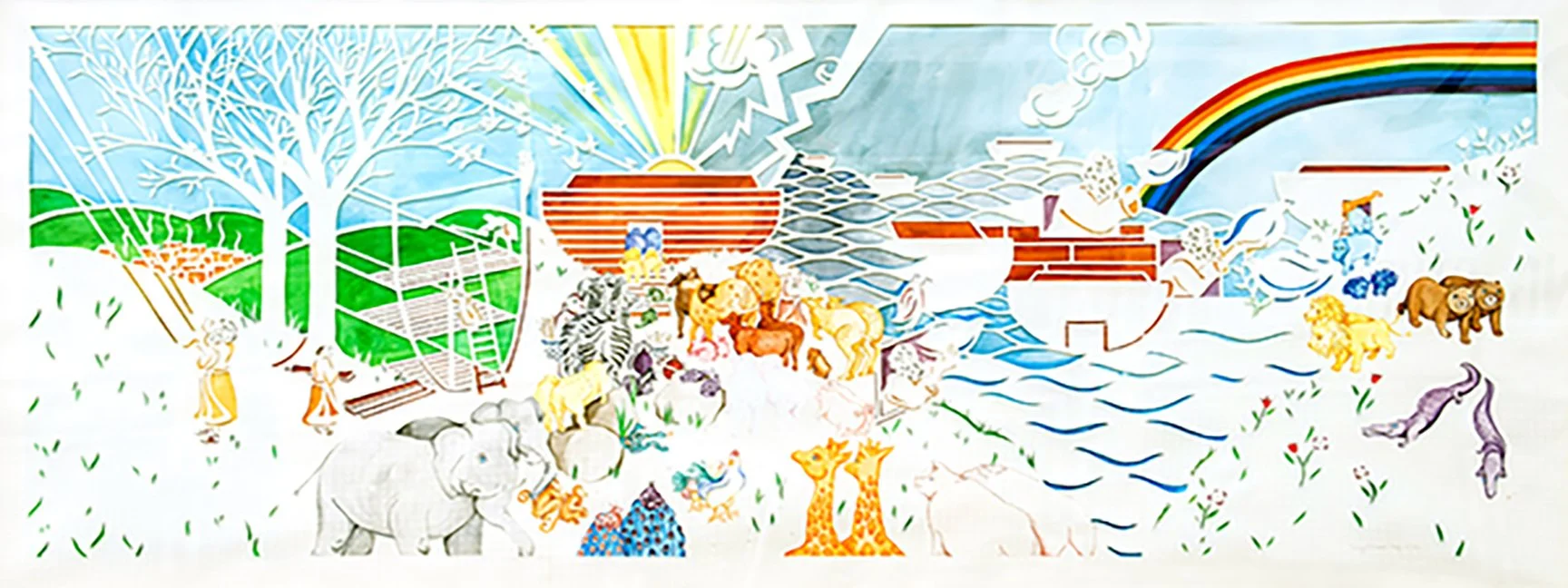 Mishkan Or Children's Library Commission Noahs Arc