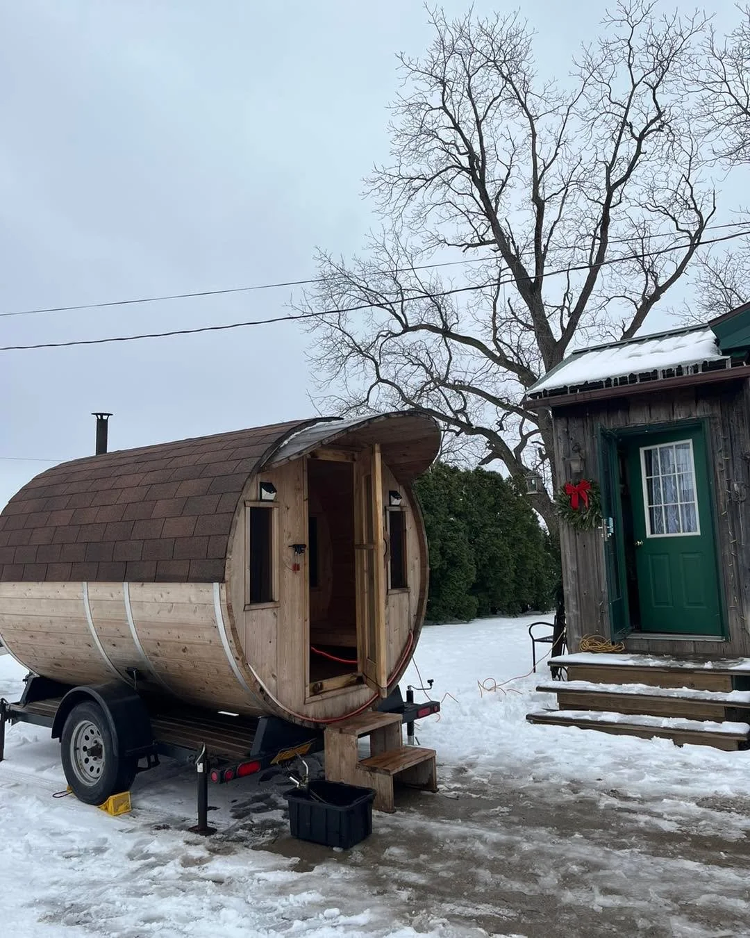 Continue meeting your new year goals but prioritising your health! The sauna is the place to start! 

Book our mobile sauna today! Click the link in bio or call/text! 

  #health #wellnessjourney #SaunaRental #RelaxationRetreats #RelaxationRetreat #b