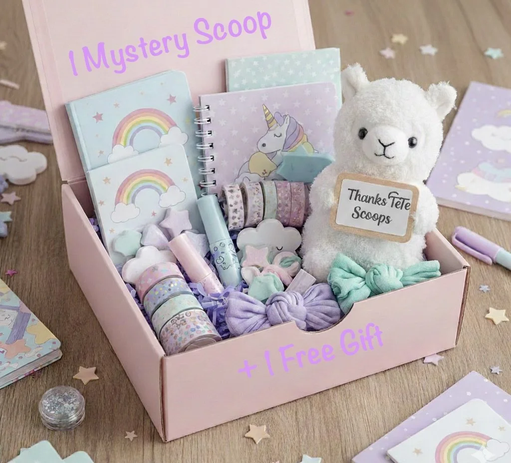 1 Mystery Scoop + 1 Free Gift