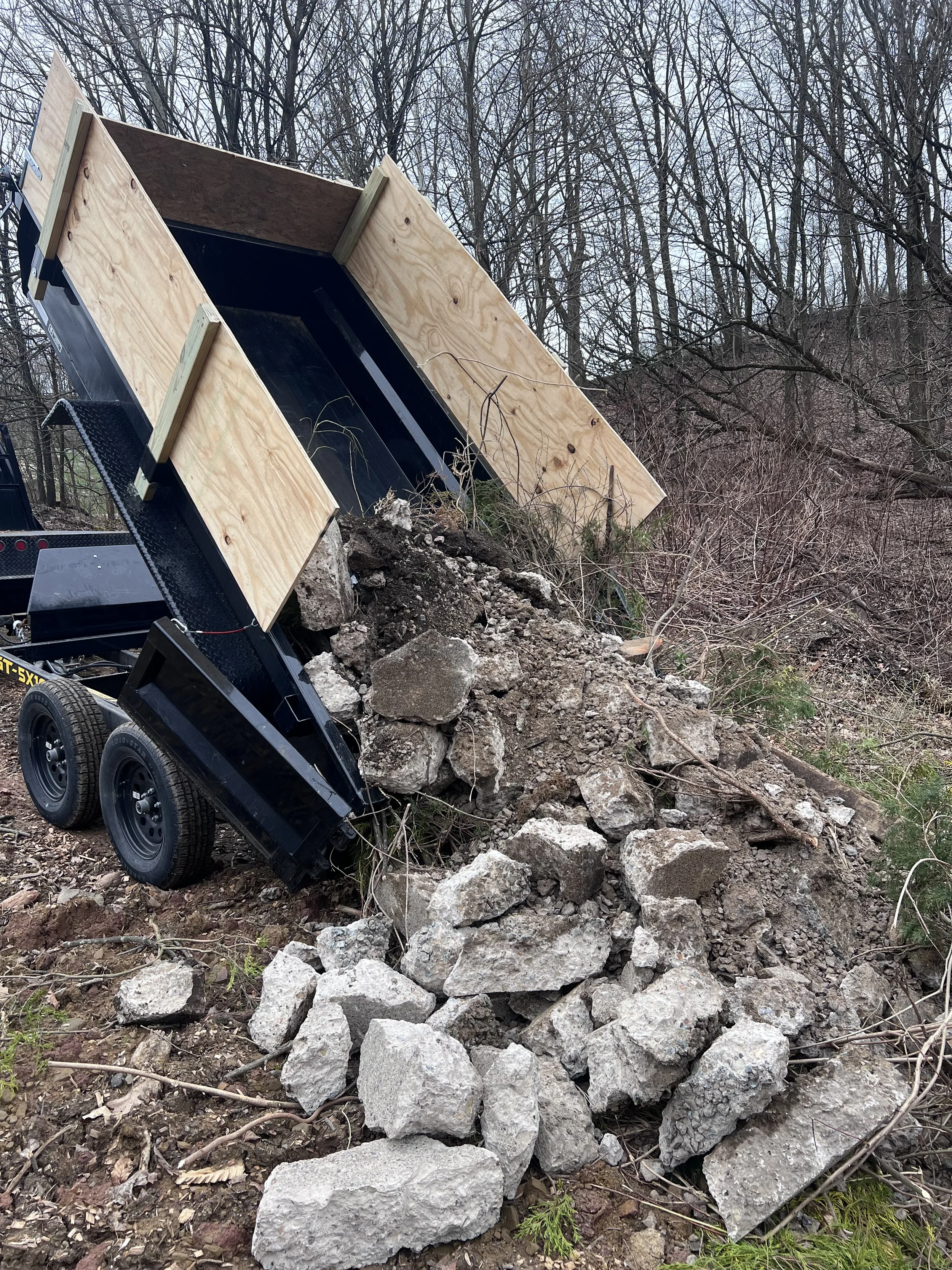 Demolition and Debris Hauling