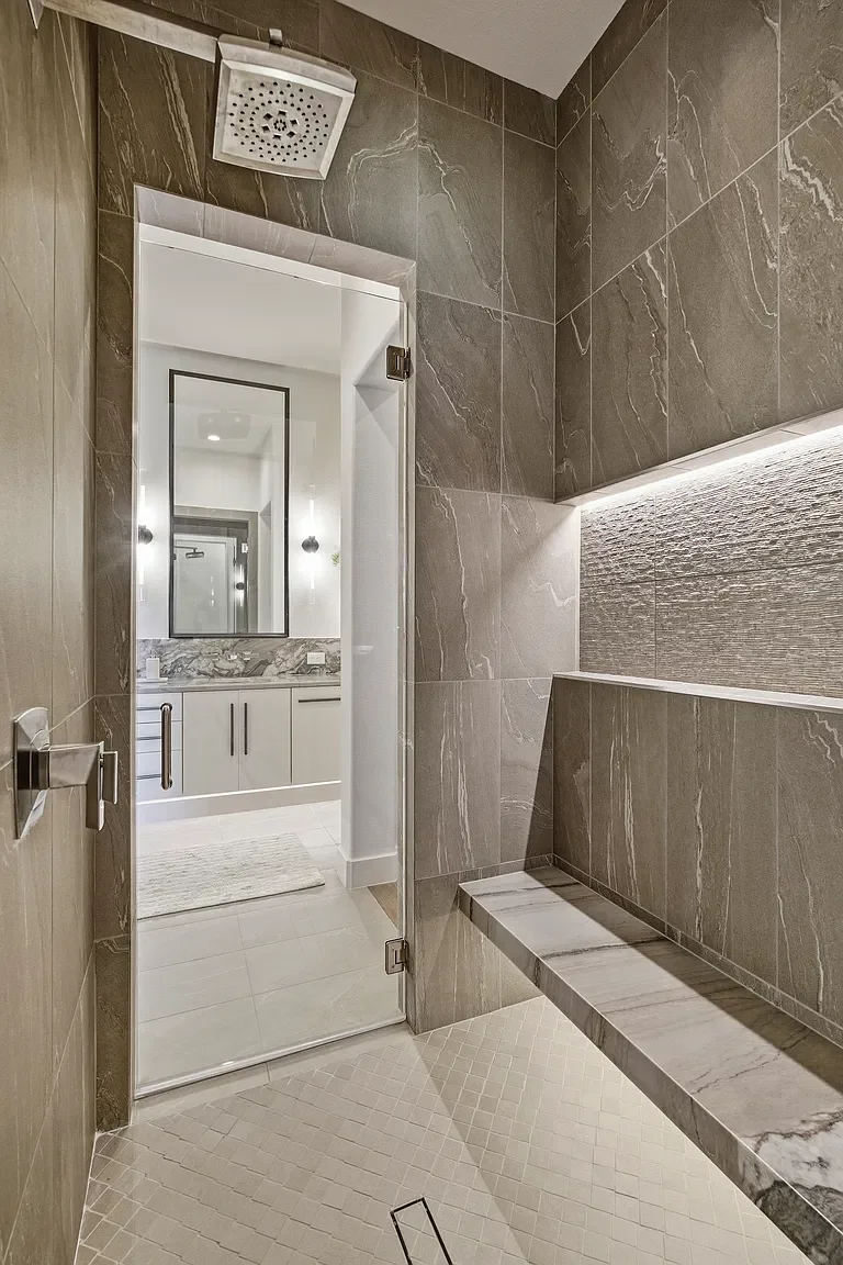 primary bath shower