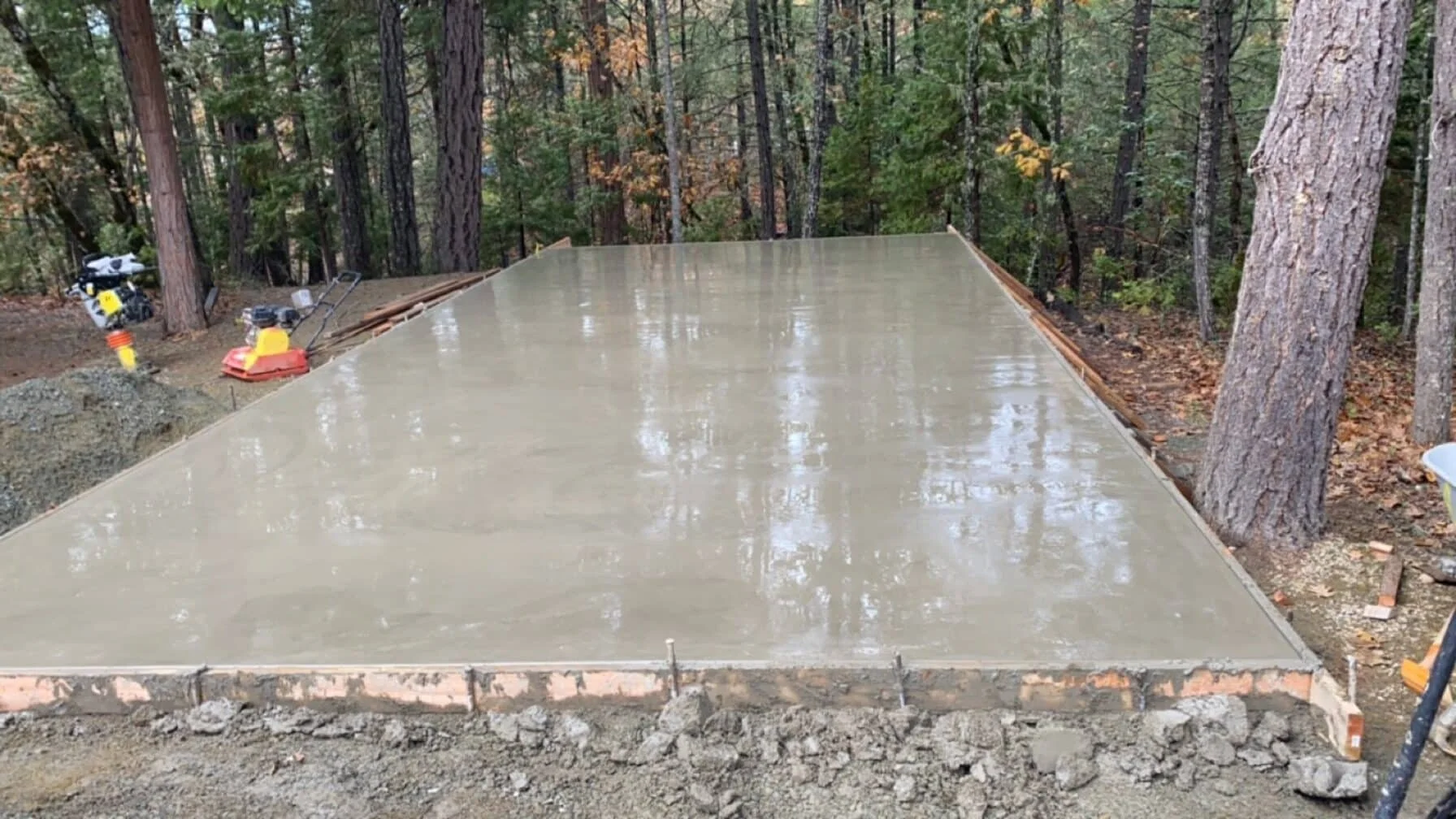 Concrete RV Equipment Pad  ~$15/sqft