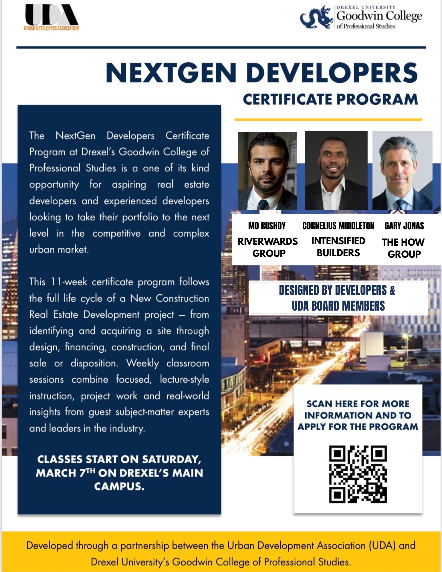 Development Plan Uda The UDA Philly | Where Realestate Development Happens | Join Us
