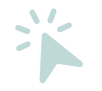 Computer cursor icon with radiating lines.