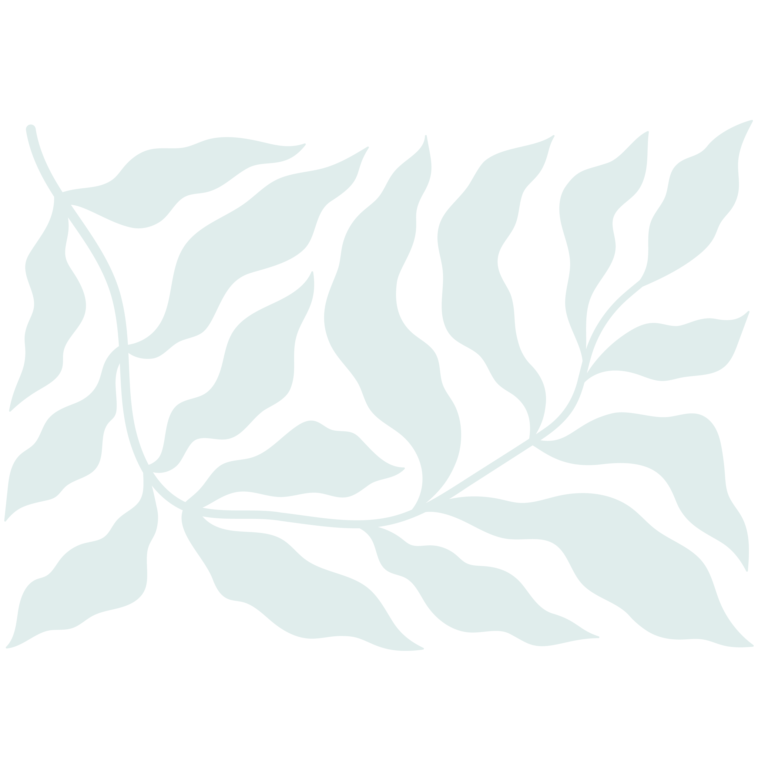 Abstract illustration of a plant.