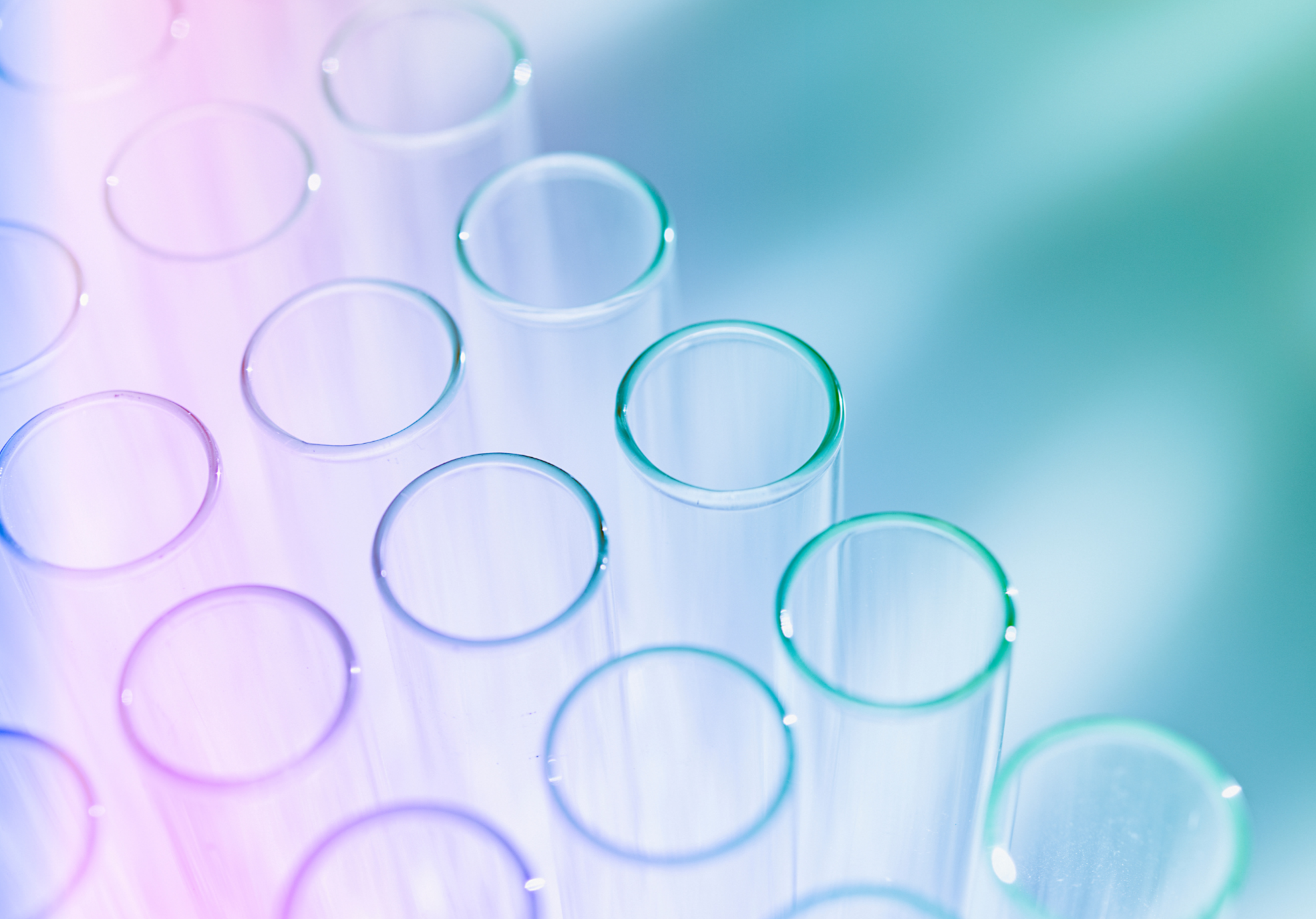 Laboratory tubes representing early-stage assay development and IVD feasibility assessment.
