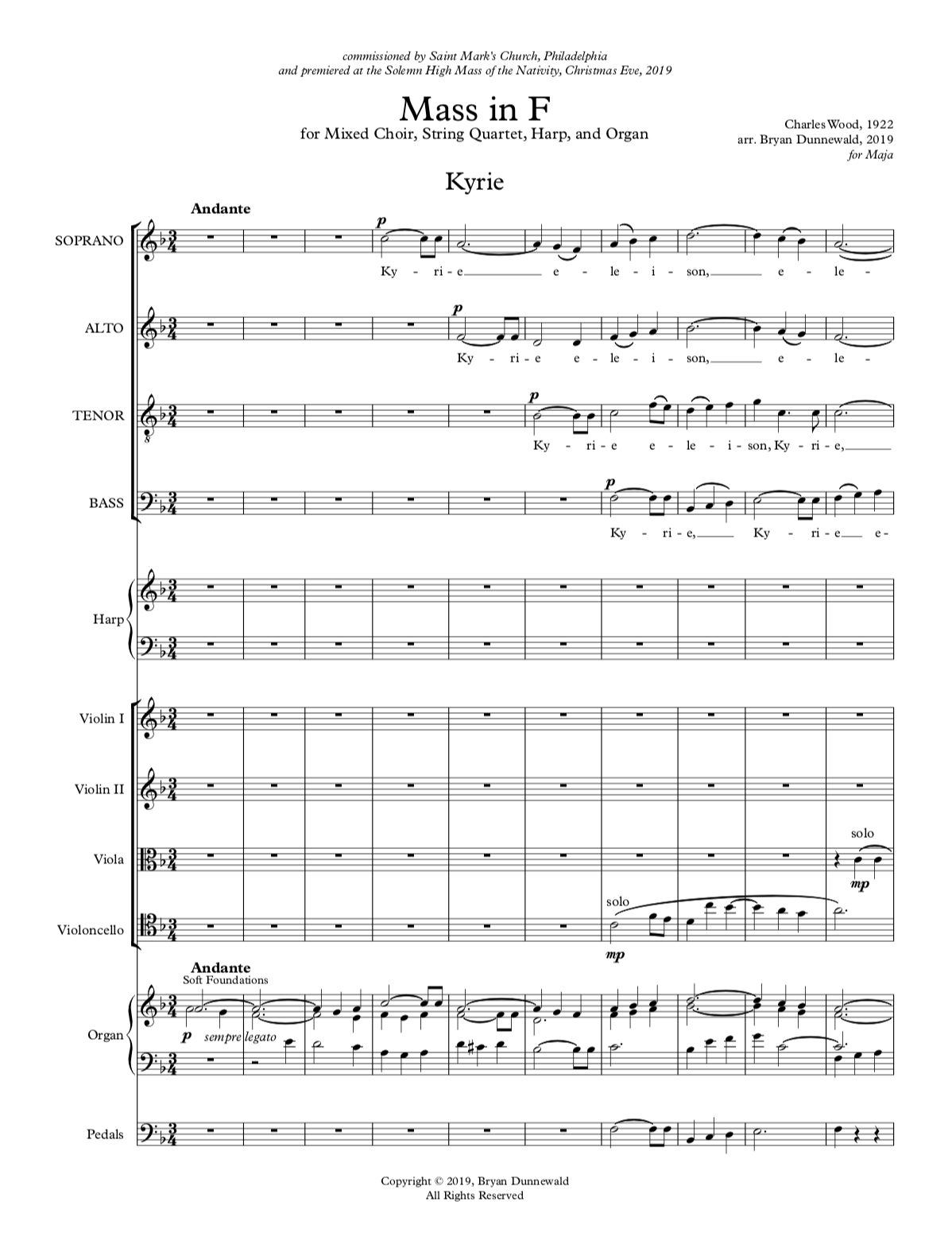 Wood: Mass In F (2019)