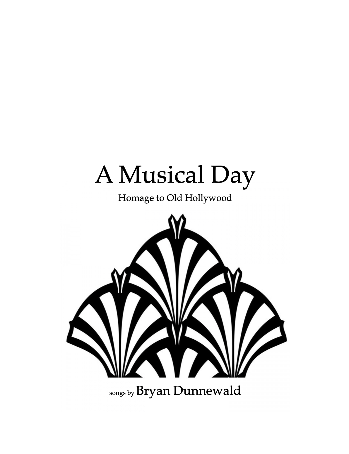 A Musical Day: Homage to Old Hollywood (2022)