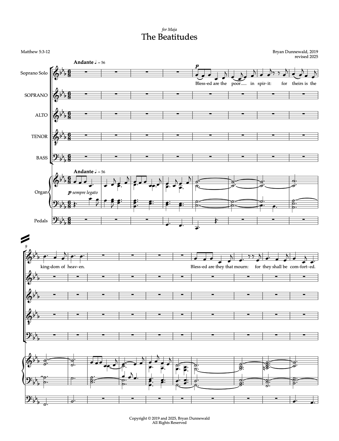 The Beatitudes (2019)