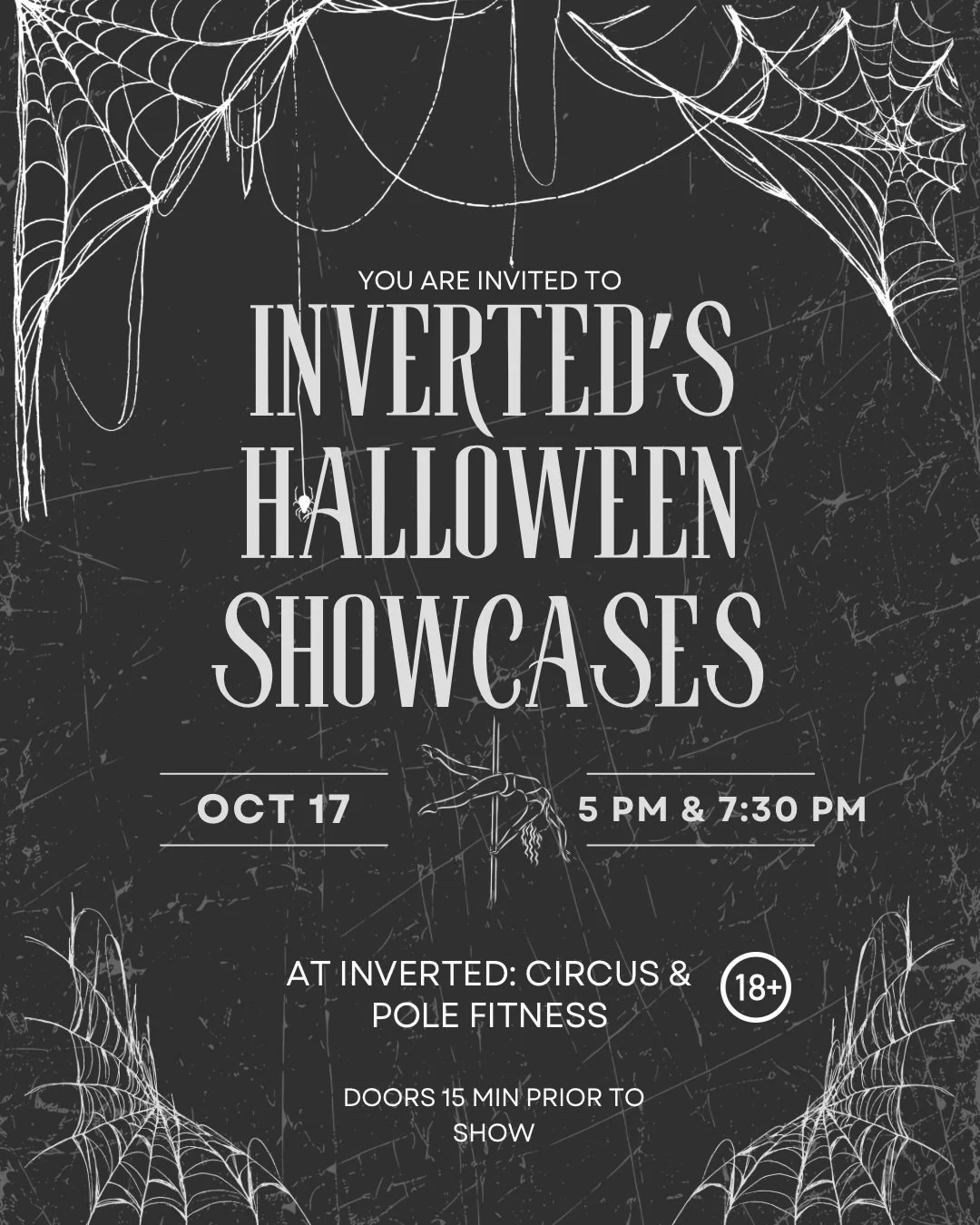 We are excited to share with you, in no specific order, your Halloween Showcase performers! ✨

Show 1: Doors open at 4.45pm. Show 2: Doors open at 7.15pm. Please ensure to check the line up before buying your tickets if you are coming to support some