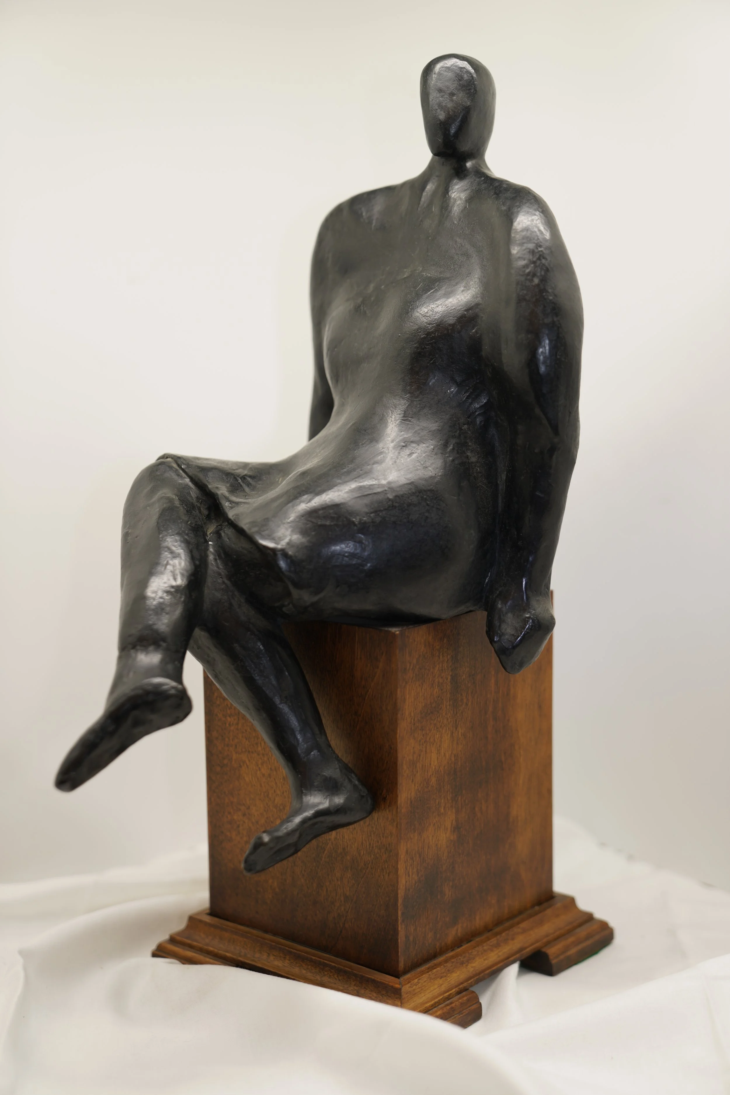 Seated Woman: Bronze $5000 22" HIGH