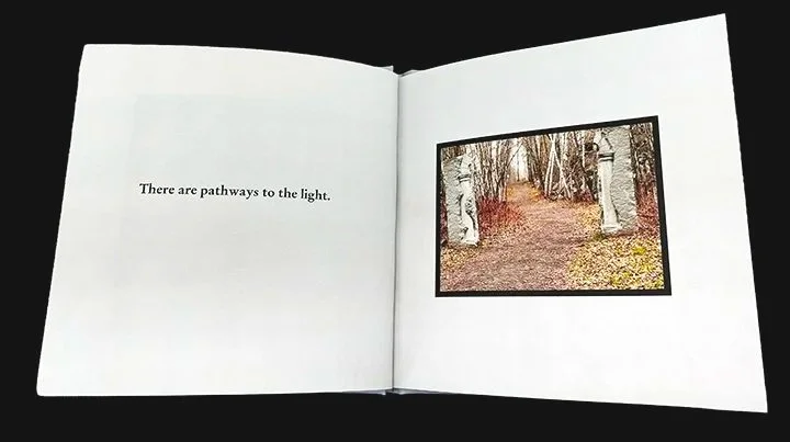 Entrance to a path at the quarry