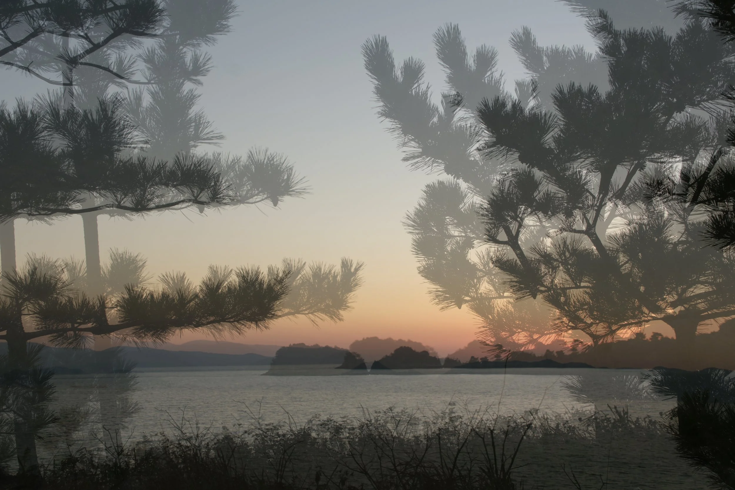 Sunset: 13" x 19 "  $200 unframed