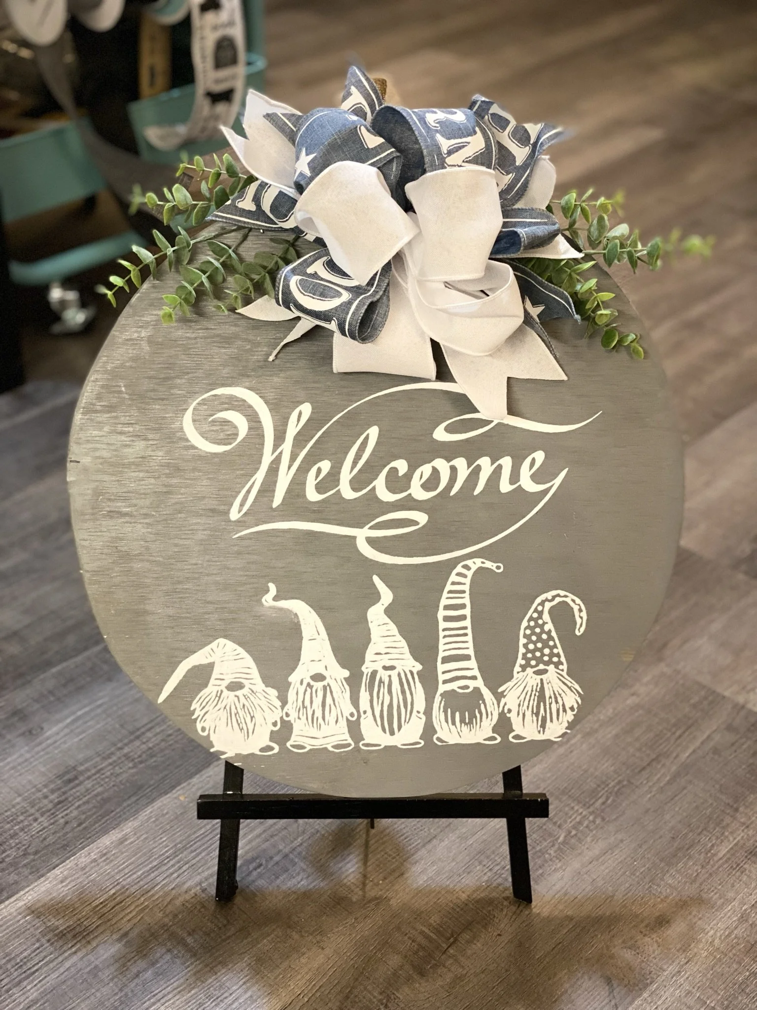 Welcome Gnome Door Hanger