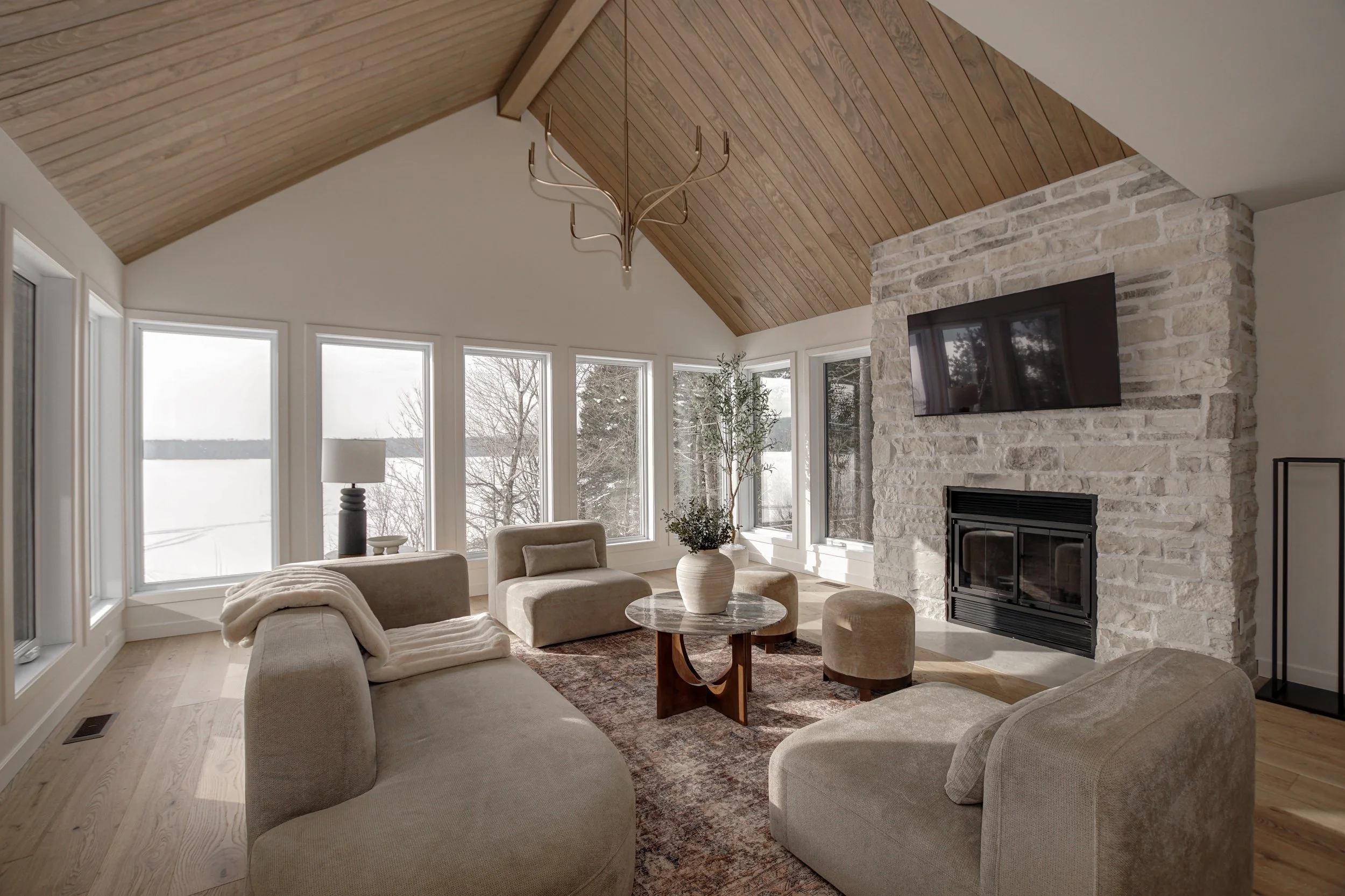 Photo maison lac Deligny