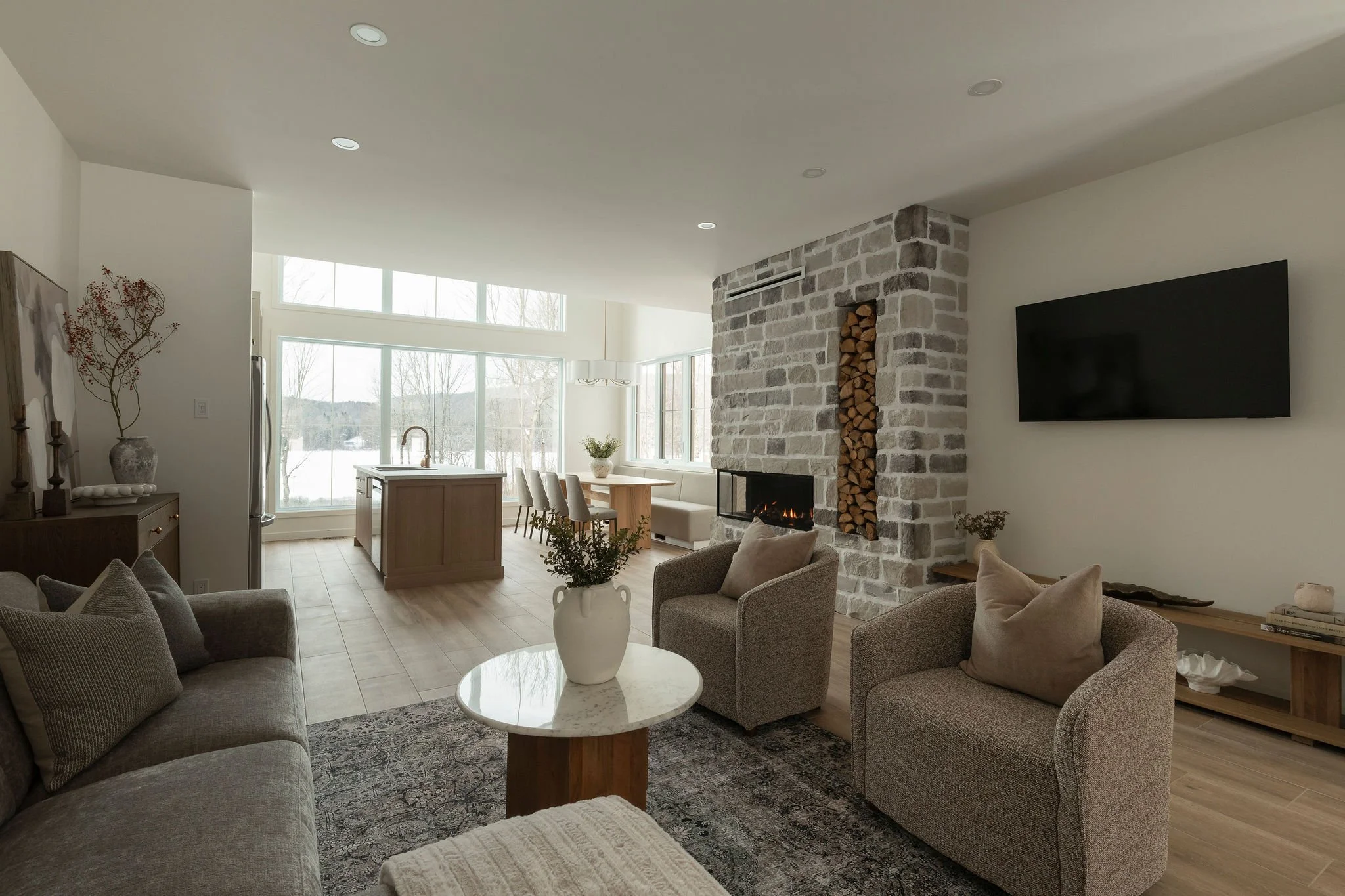 Photo projet maison lac Nazaire