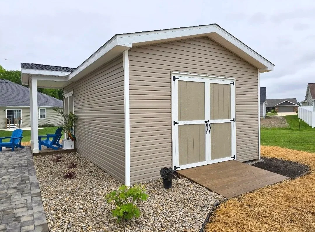 custom shed and man cave