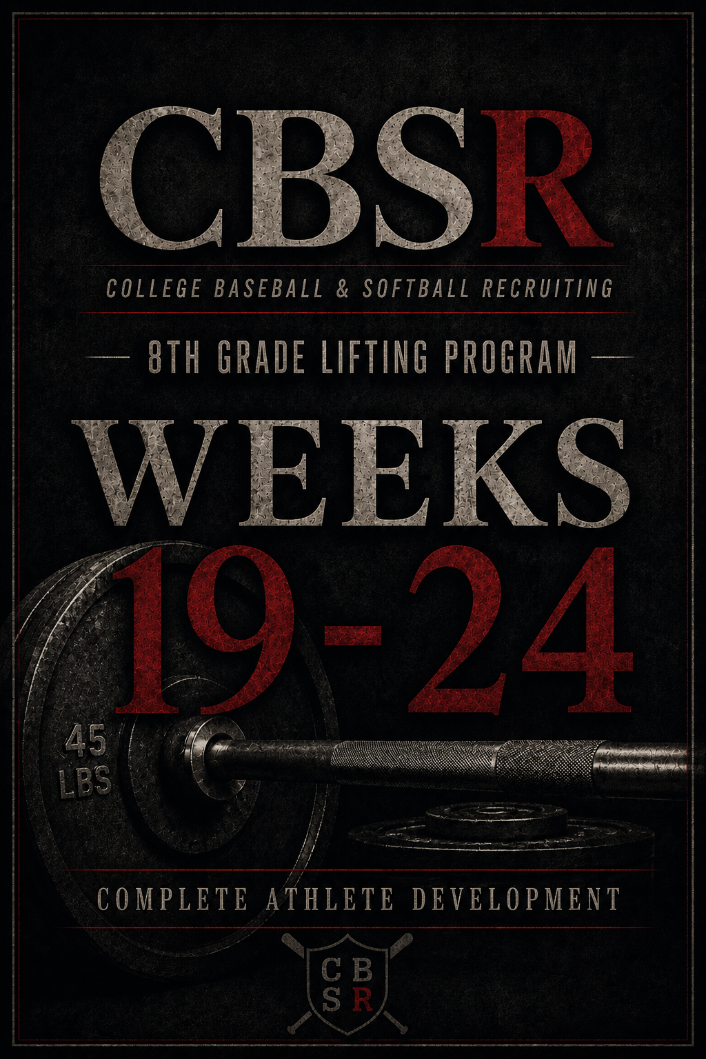 The 8th Grade Weight Lifting Program