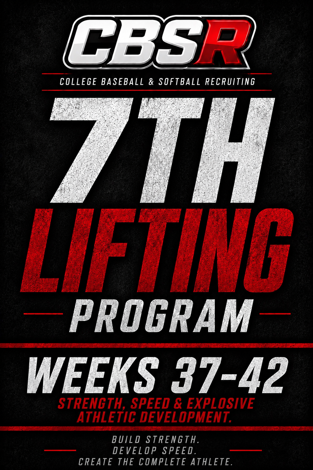 The 7th Grade Weight Lifting Program