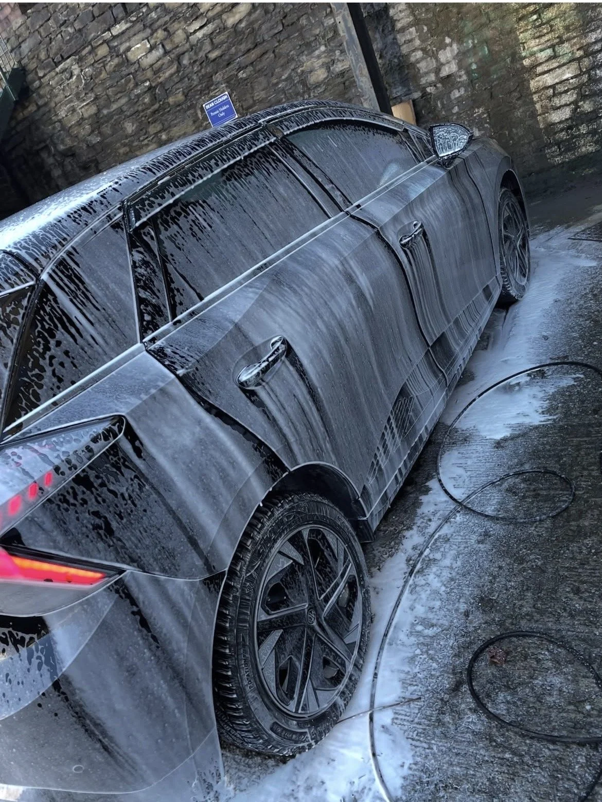 Foam wash