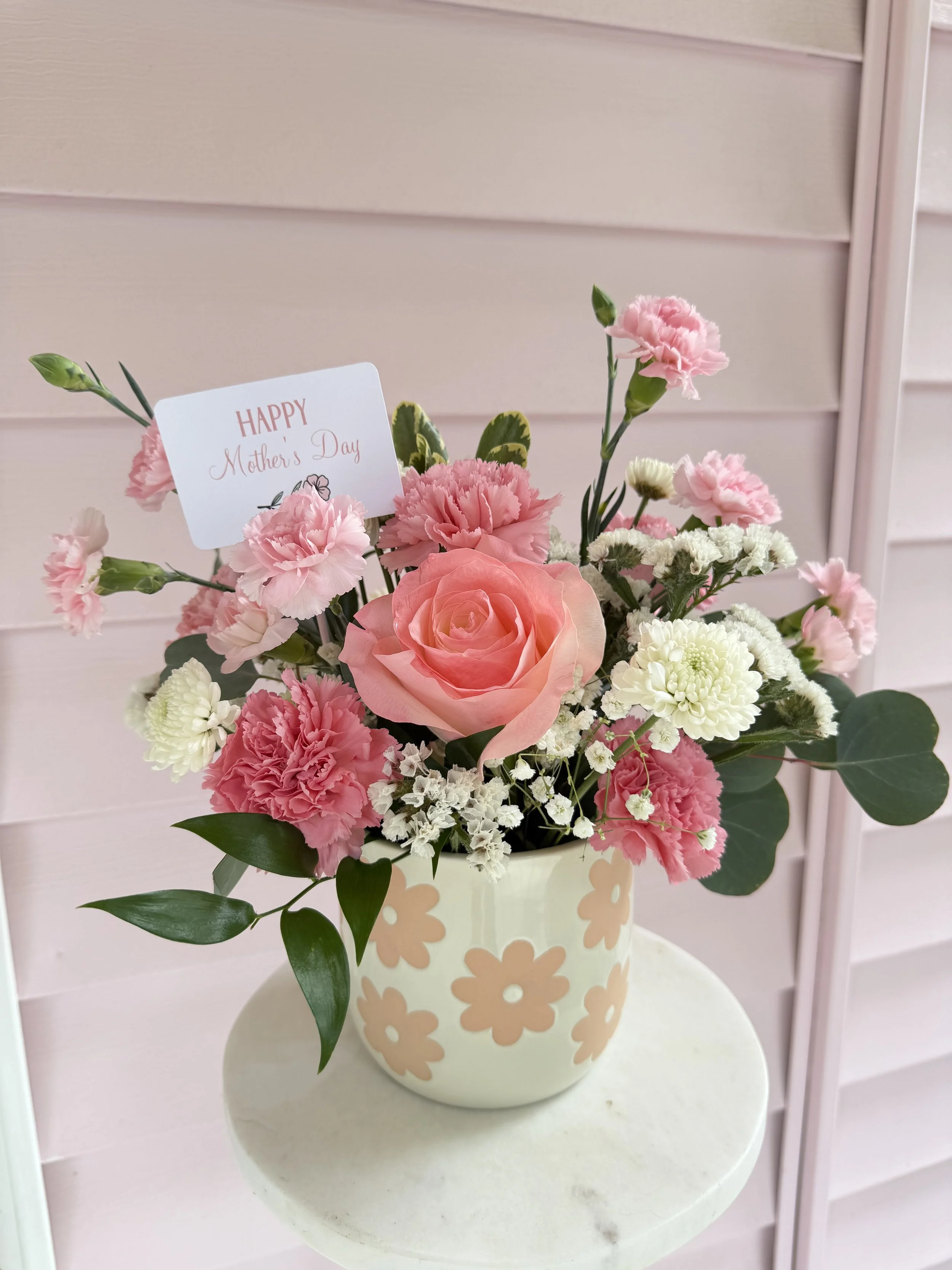 Moms Floral Pot