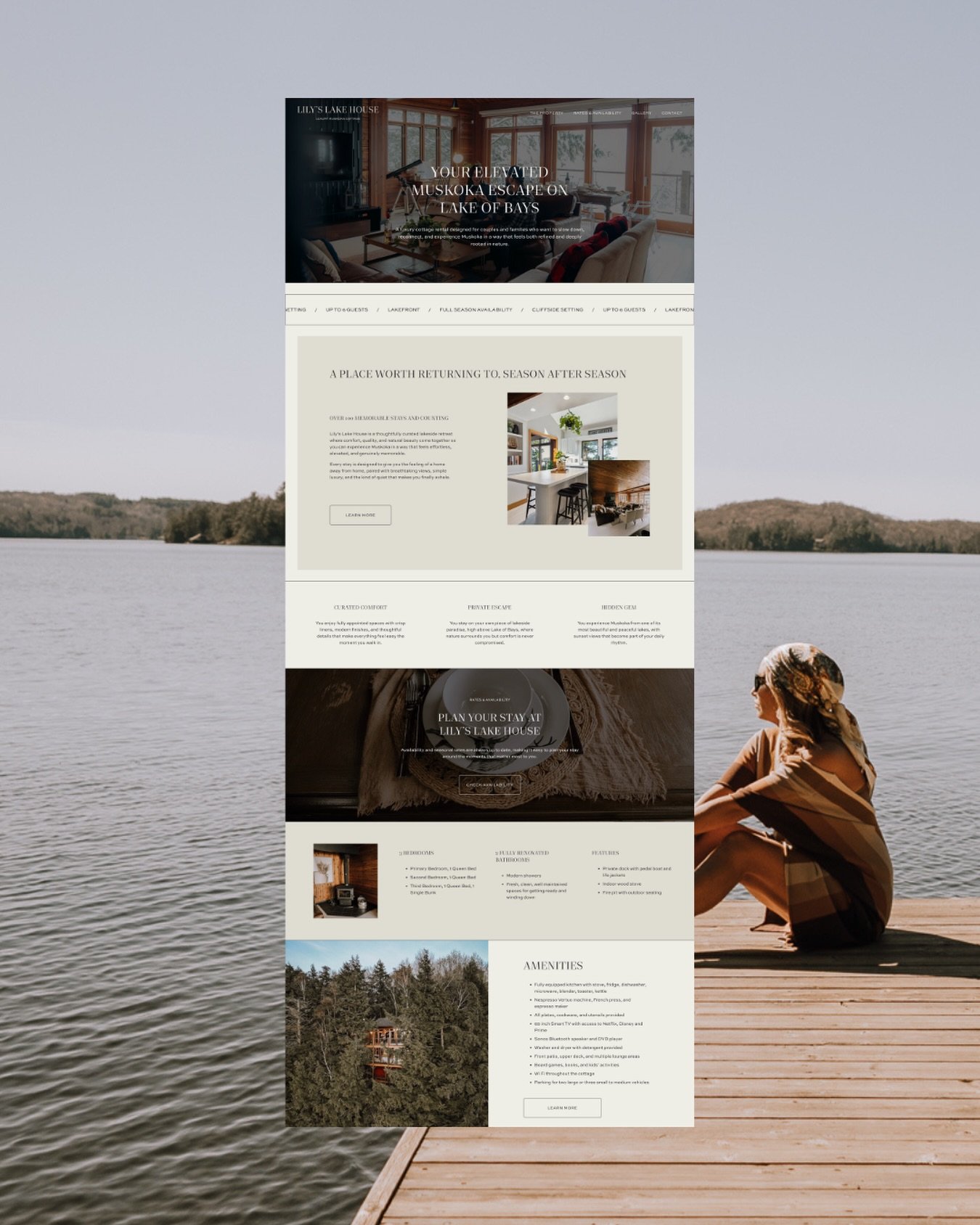 Lily&rsquo;s Lake House has a brand new website!✨

Looking to book your next getaway? Check it out and start planning your stay!

*Link in bio*

📸 @canoe_and_lake

#muskokacottage #lakeofbays #cottage