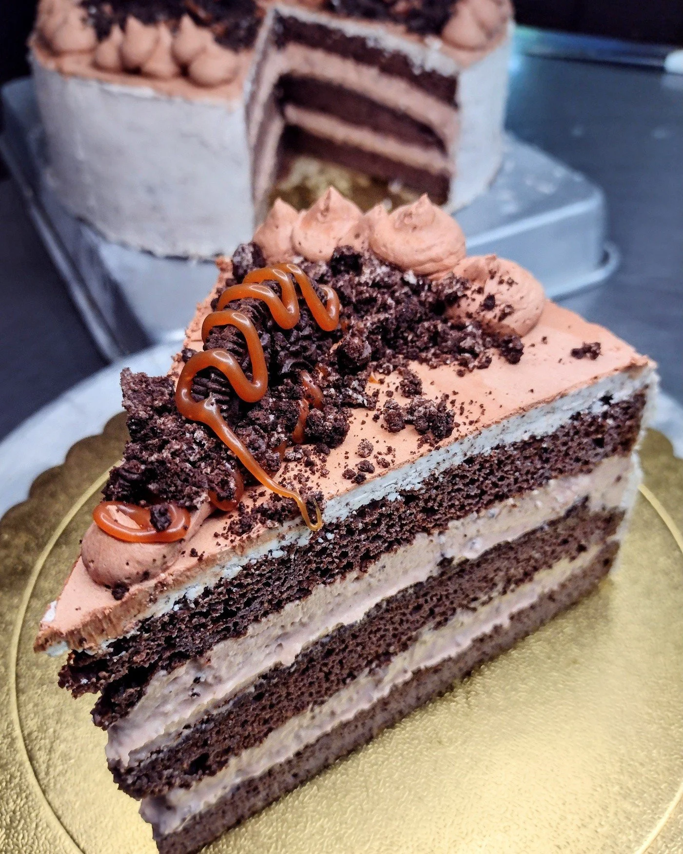 3" Layer Triple Chocolate