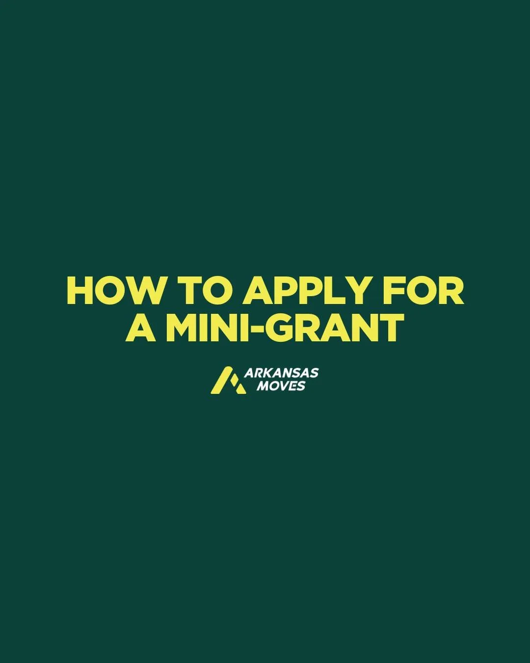 Mini Grants are back! 🎉🎉

Swipe through to see how to apply. Complete the online form, share a brief description of your project, explain how the funds will be used, and submit by the posted deadline.

Bring your idea to life and make an impact in 