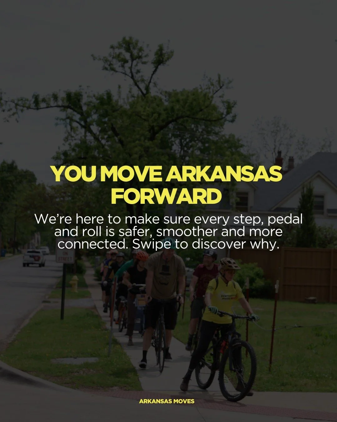 Every short ride, walk, or roll brings benefits for your health, your community, and our environment. When more residents choose movement, Bentonville becomes safer, cleaner, and more connected.

Small choices, repeated often, create big change. Wher