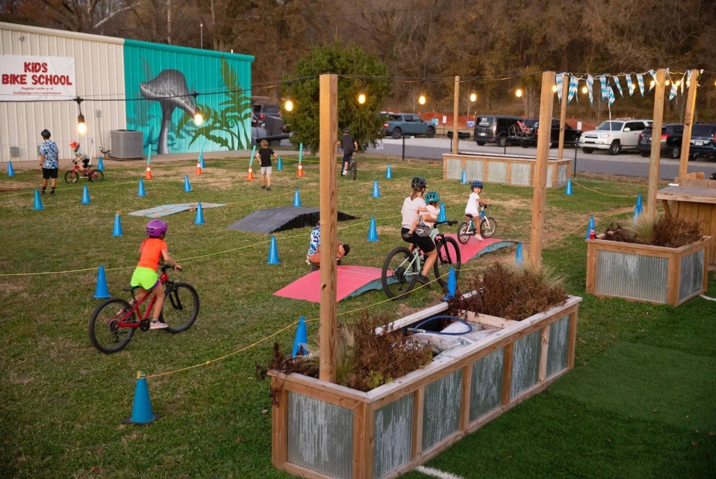 Watching kids figure out bikes in real time is just fun to see. Spaces like this around Northwest Arkansas give them room to wobble a bit, laugh it off, and keep going until it starts to feel natural. You can actually see the confidence build as they