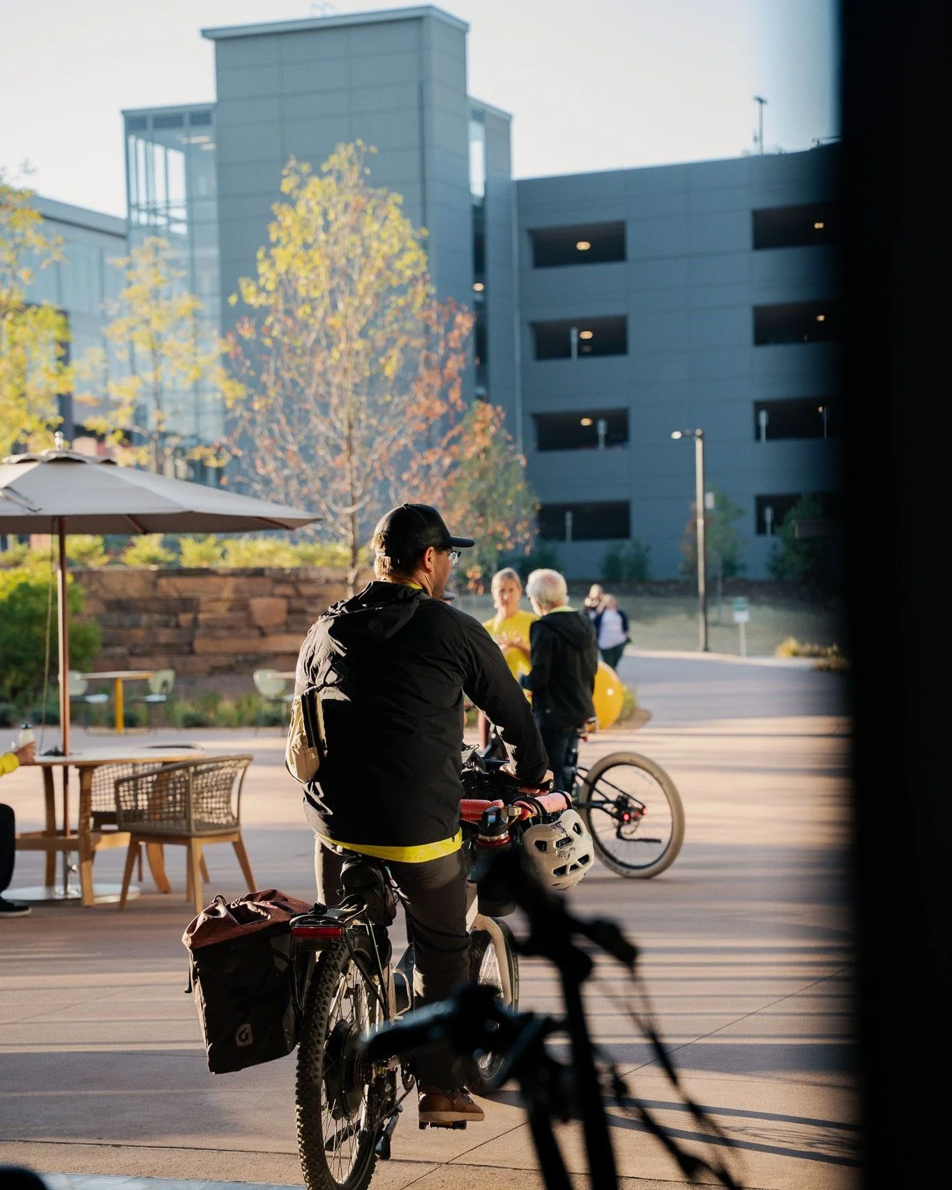 Movement becomes part of the day when people have spaces that support it. Riding to meet up, to grab coffee, or to get where you need to go starts to feel natural when the environment makes it possible. Over time, those small choices shape how a comm
