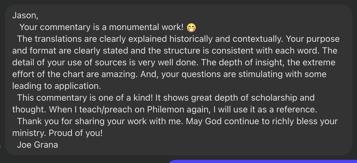 Recent Review of “Why Does My Bible Say?”