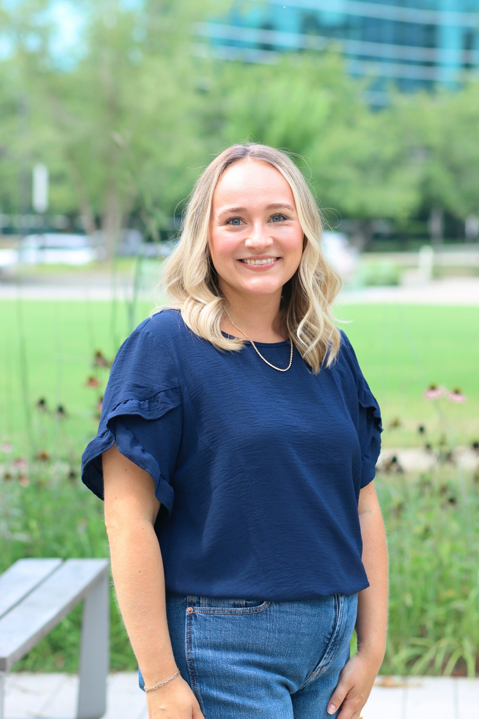 Kayla Mathai, aa pediatric speech pathologist, feeding therapist, and certified breastfeeding specialist at Looking Ahead Pediatric Therapies in Franklin, TN