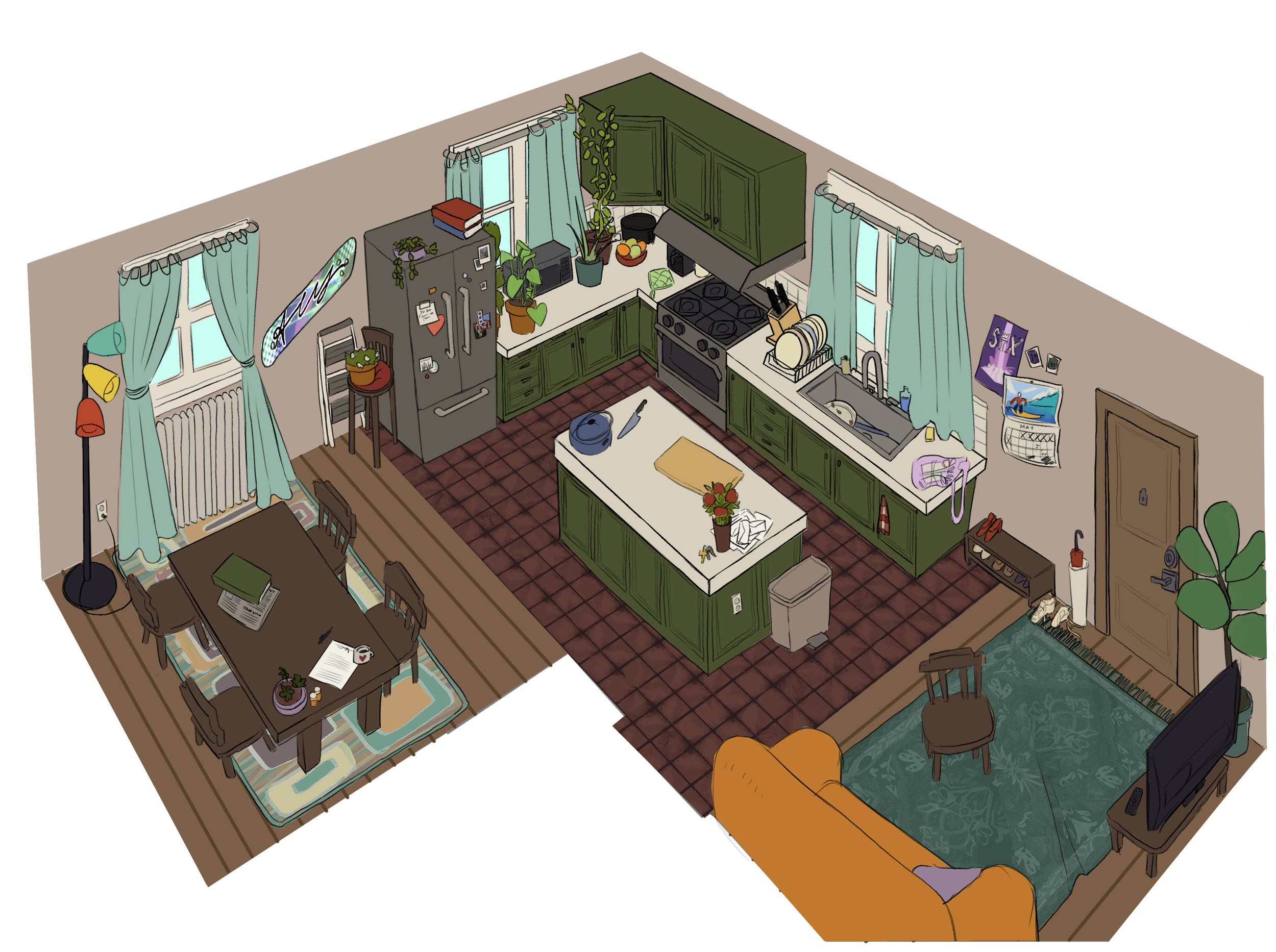 alondra kitchen color tests.png