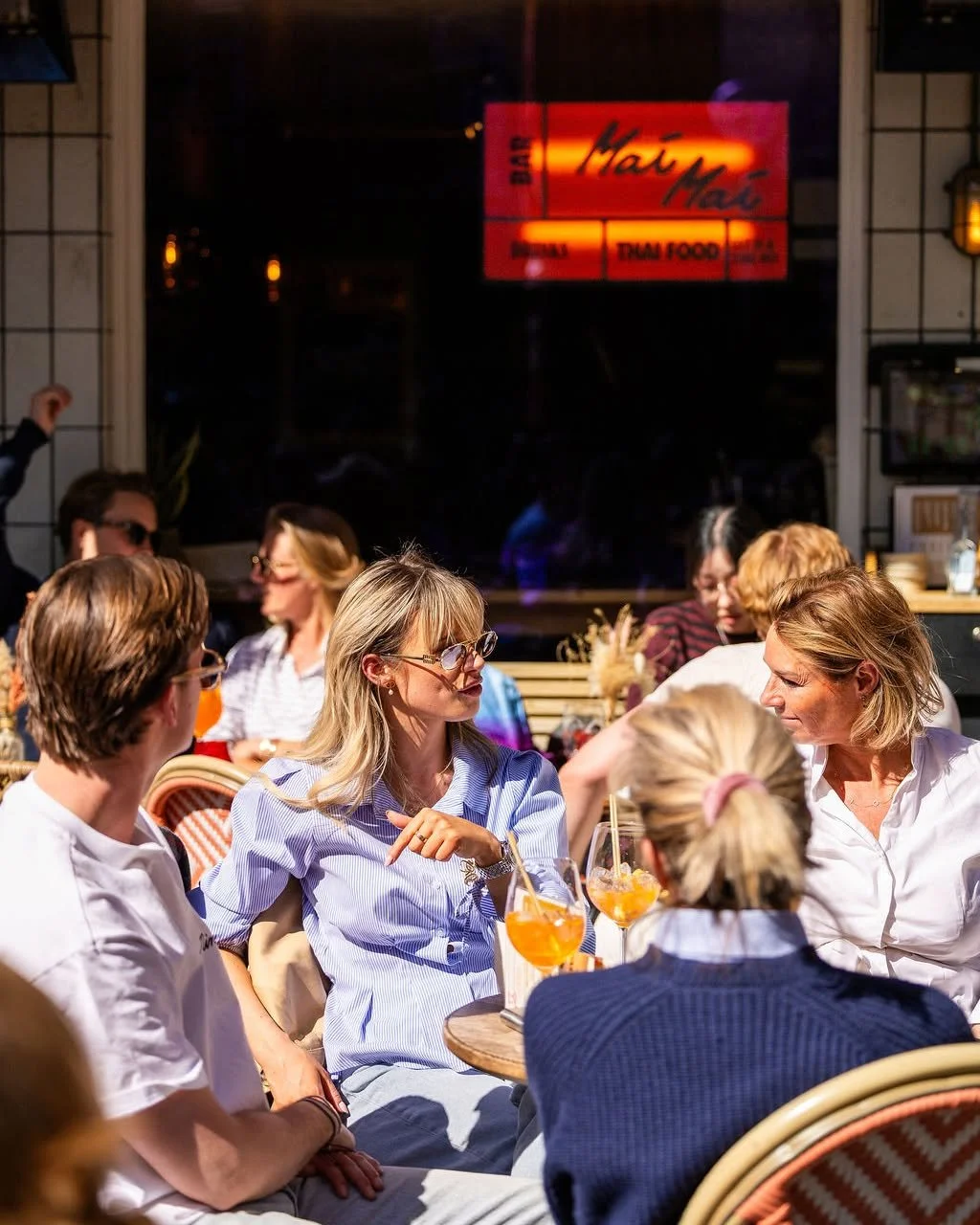 Cheers to Saturday! 
#barmaimai #terrace #depijpamsterdam #amsterdamhotspot #thaifood