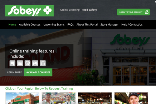 Custom Training Portal