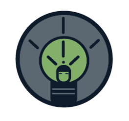 Illustration of a clock with a light bulb inside it.