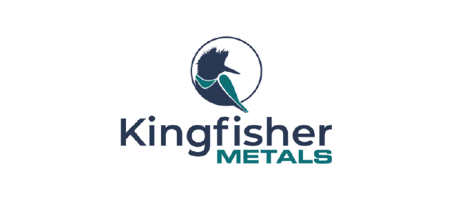 Kingfisher Metals logo with a kingfisher bird perched on a branch above the company name.