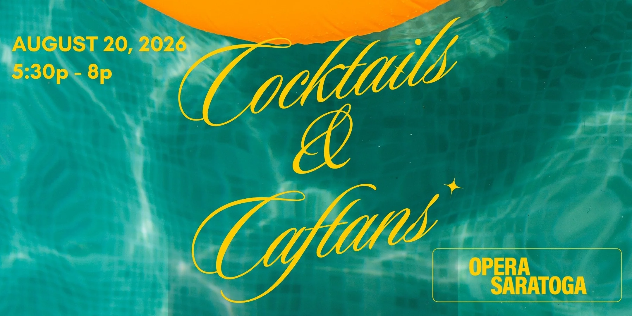 Cocktails and Caftans 
